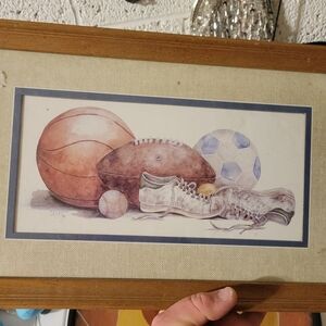 Vintage Sports Print